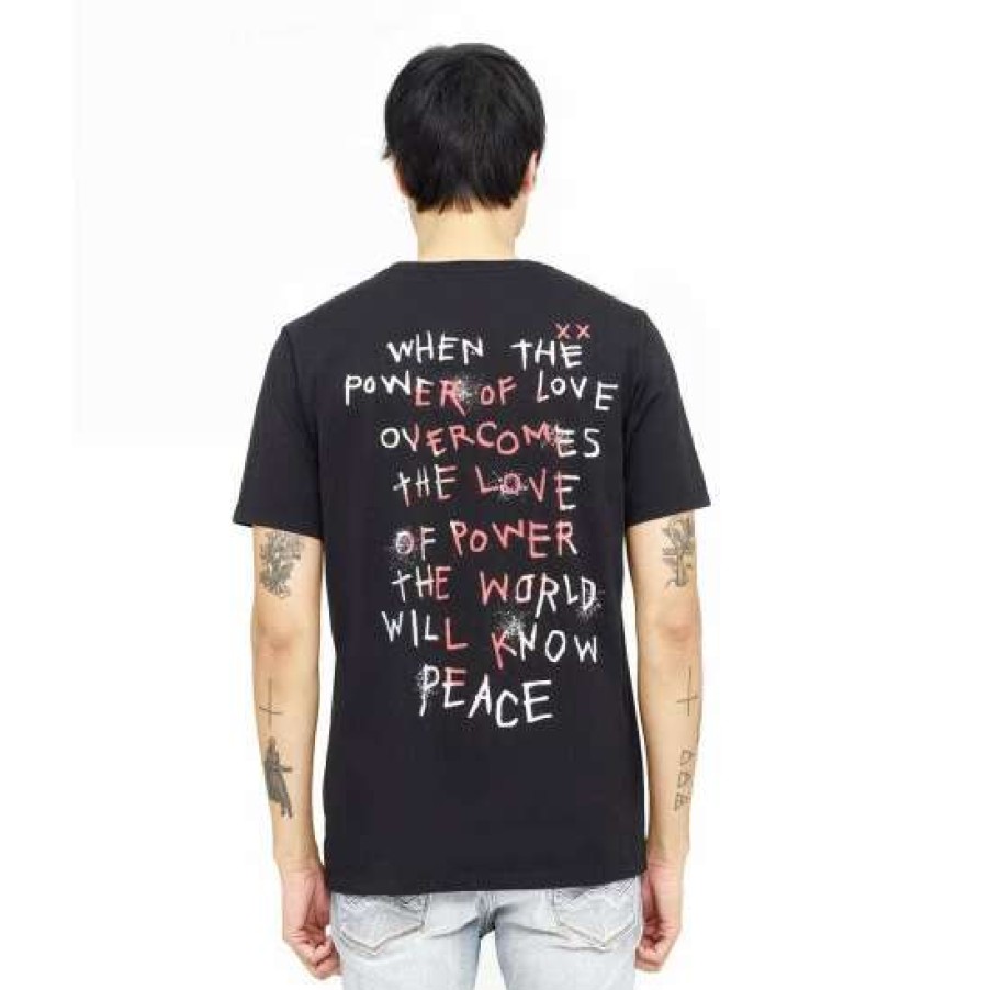 Men * | Cult Of Individuality S/S Crew T "Til Death" T-Shirts Black