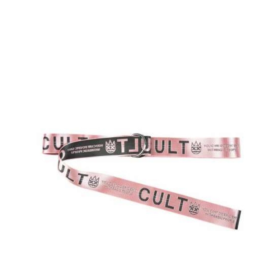 Men * | Cult Of Individuality Cult Belt Belts Dusty Pink