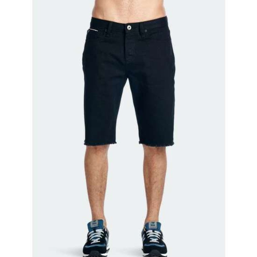 Men * | Cult Of Individuality Rebel Short Shorts Black