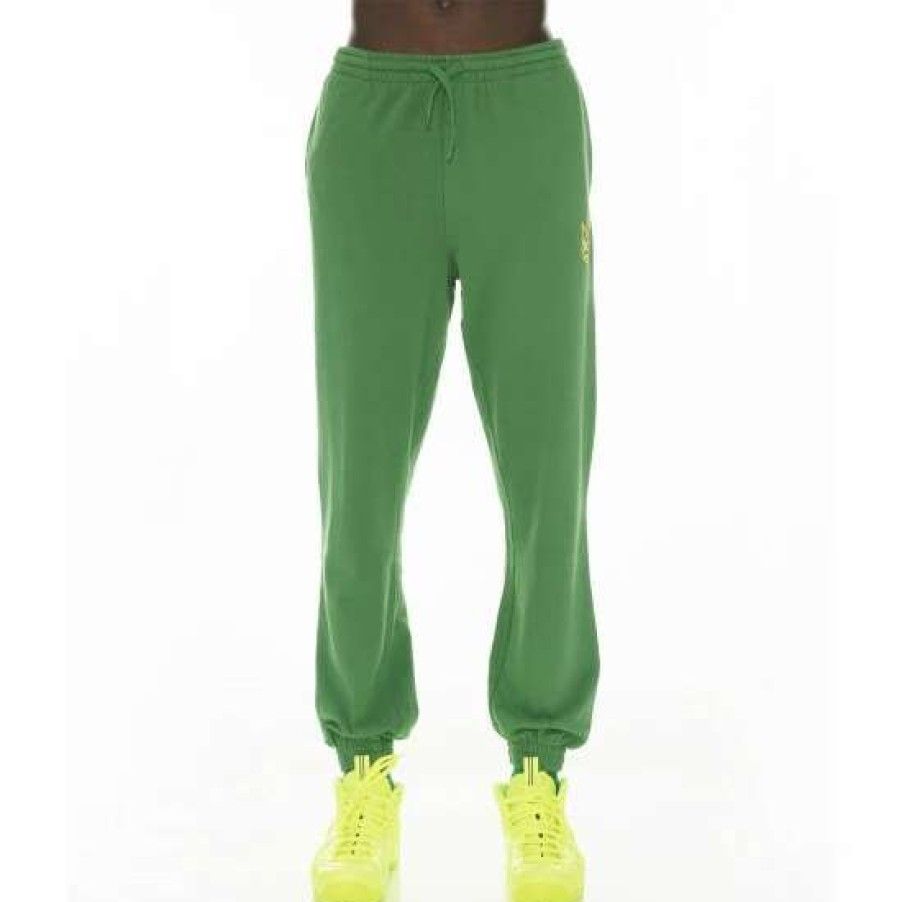 Men * | Cult Of Individuality Core Slim Sweatpant Denim & Bottoms Kelly Green