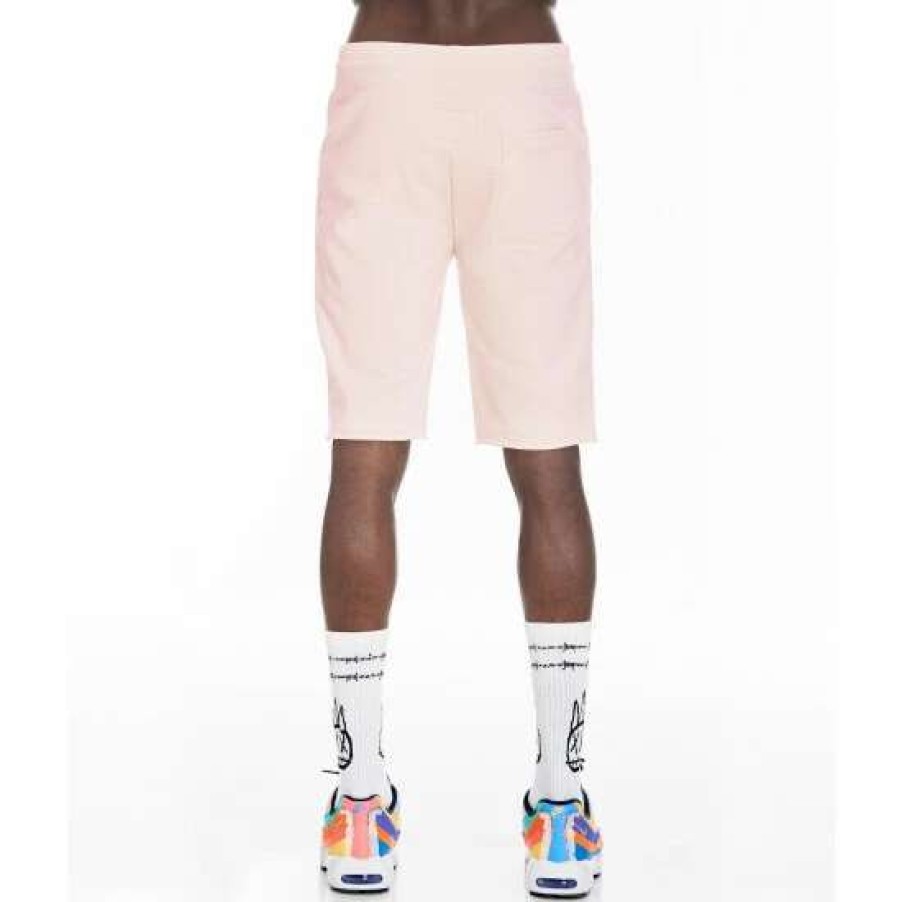 Men * | Cult Of Individuality Sweatshort In Shorts Salmon