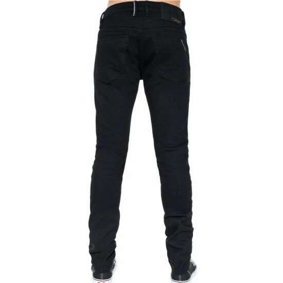 Men * | Cult Of Individuality Rocker Slim Denim Jeans Denim & Bottoms Black