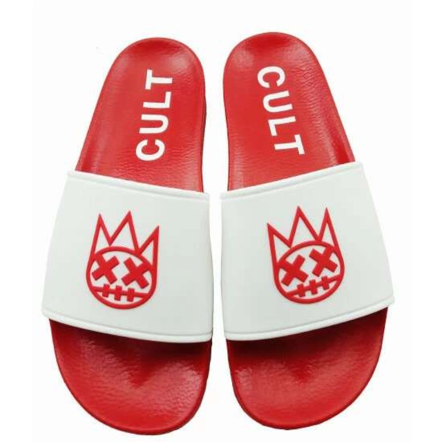 Women * | Cult Of Individuality Cult Slide Sandals Red