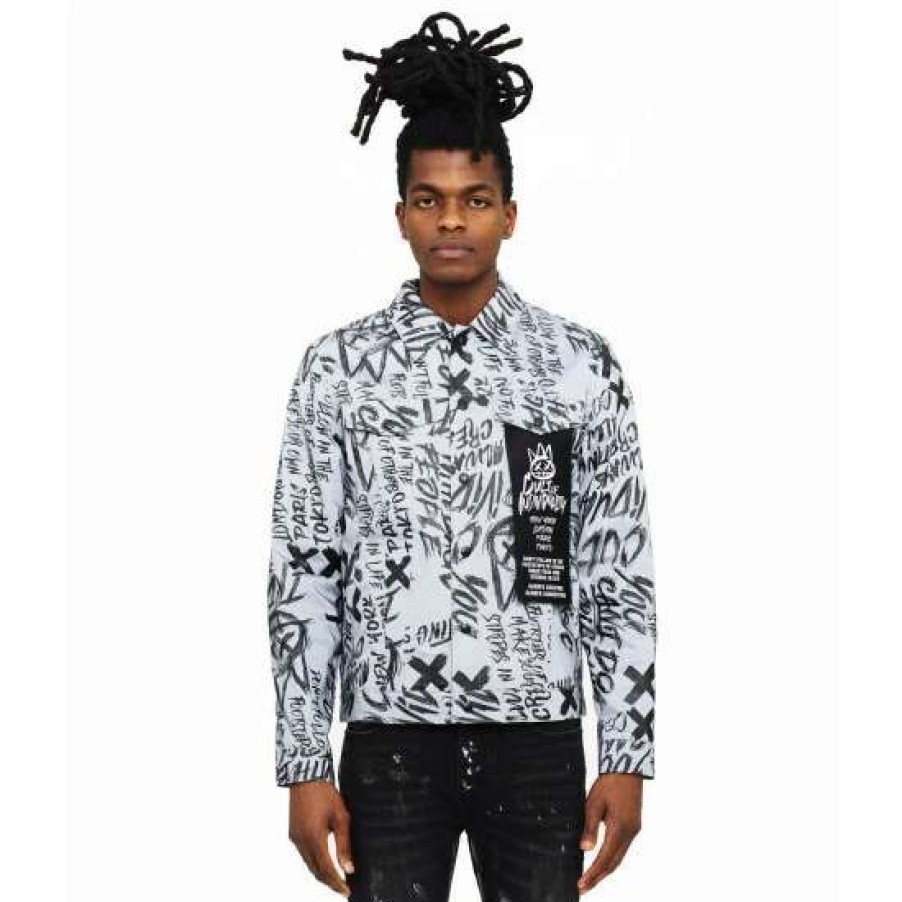 Men * | Cult Of Individuality 3M Reversible Jacket Coats, Jackets & Blazers 3M Reflective