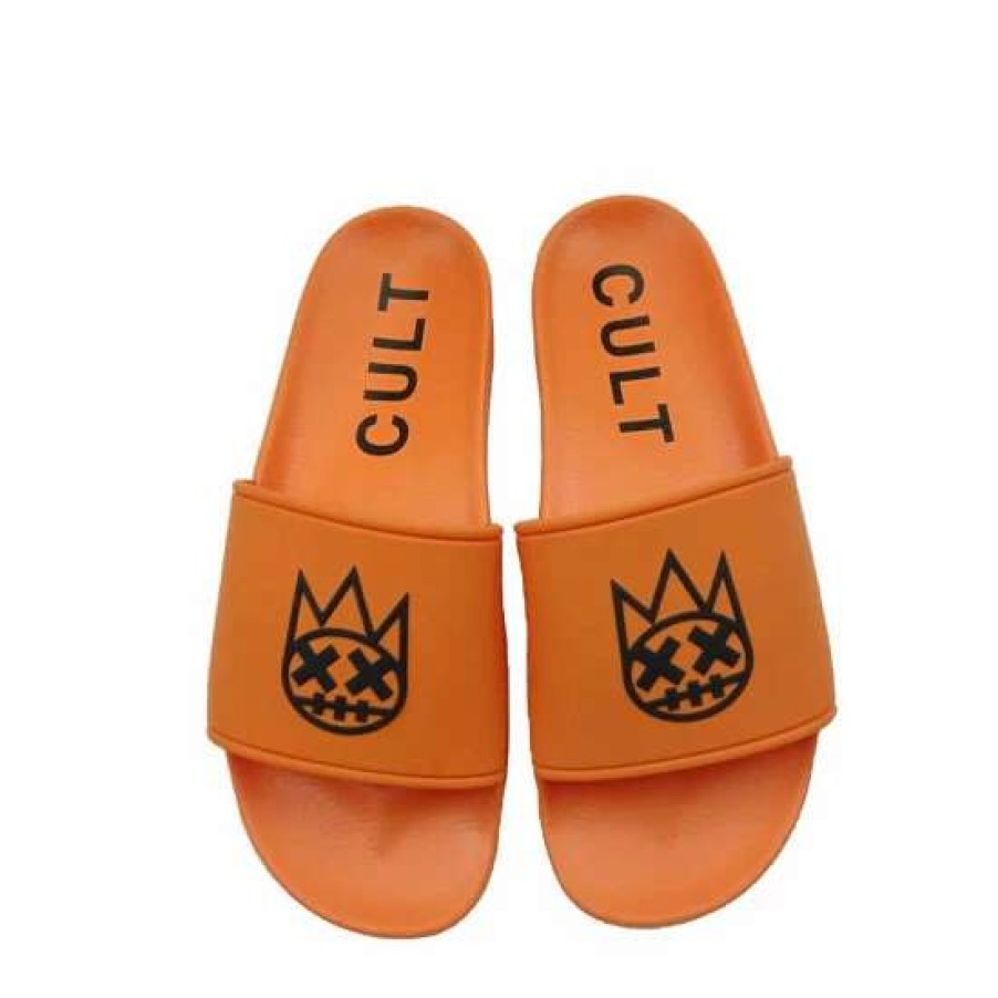 Women * | Cult Of Individuality Slide Sandals Orange