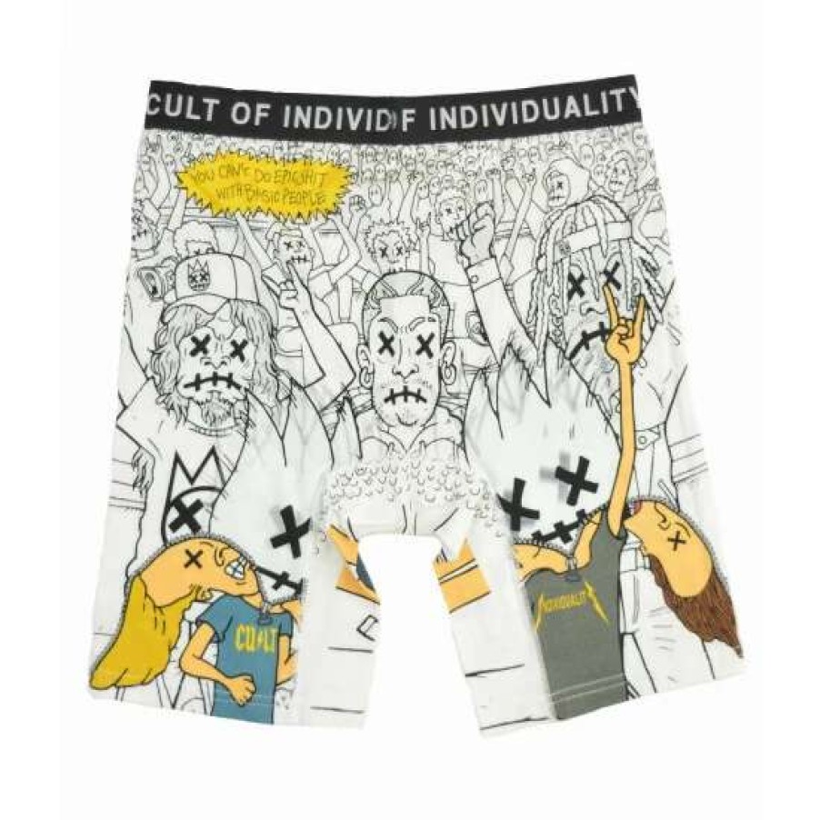 Men * | Cult Of Individuality Cult Briefs "Rage" Denim & Bottoms Acai/Multi