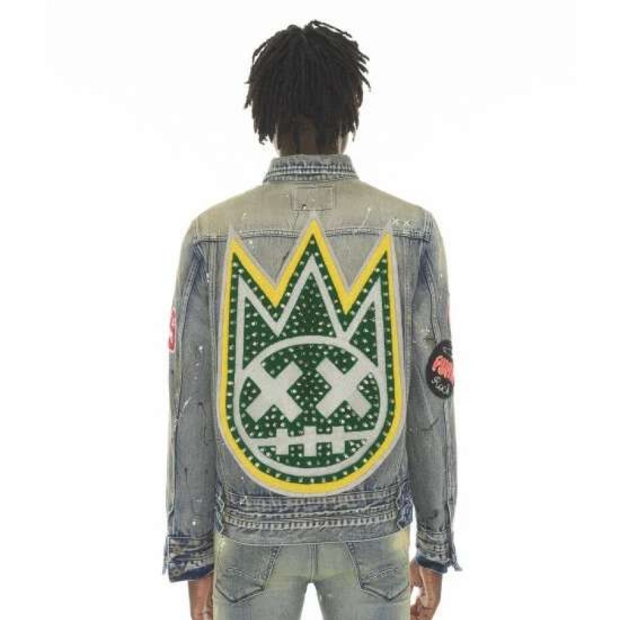 Men * | Cult Of Individuality Type Iv Denim Jacket With Double Cuff And Waistband Denim & Bottoms Primo