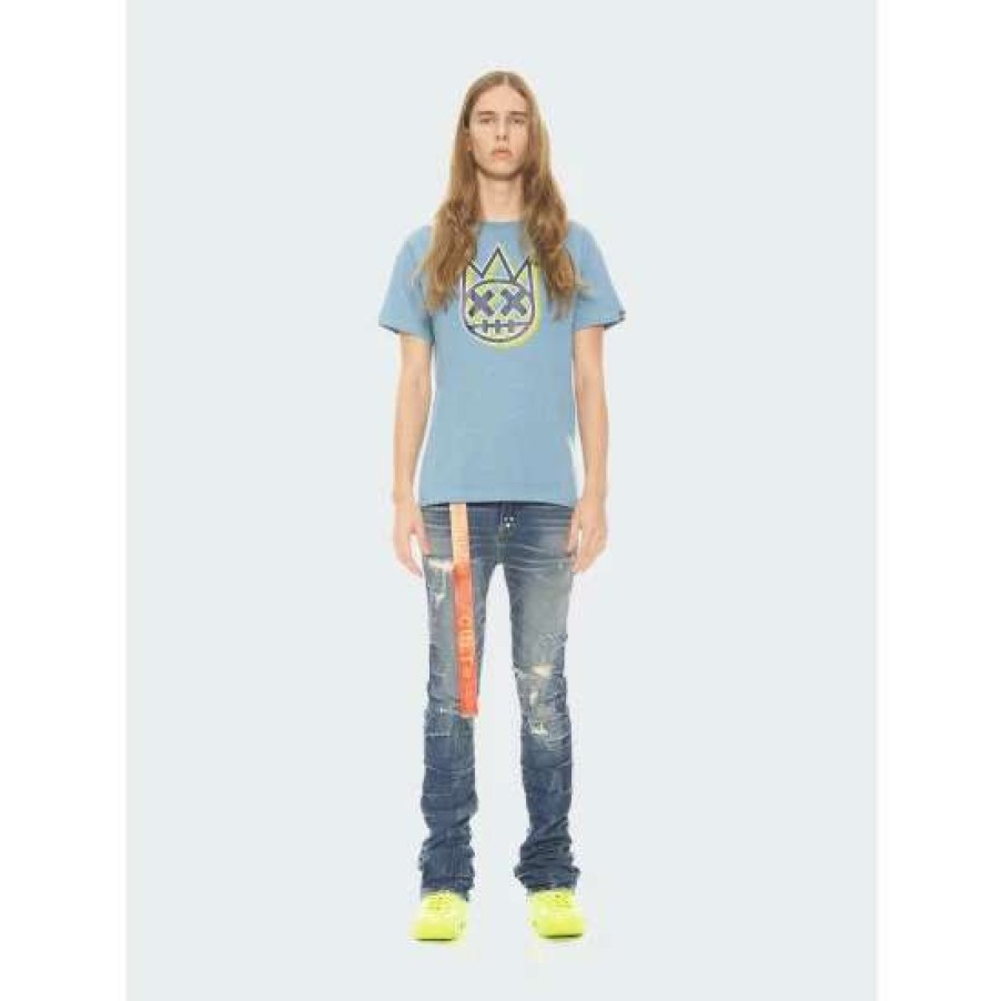 Men * | Cult Of Individuality Hipster Nomad Jeans Denim & Bottoms Blue