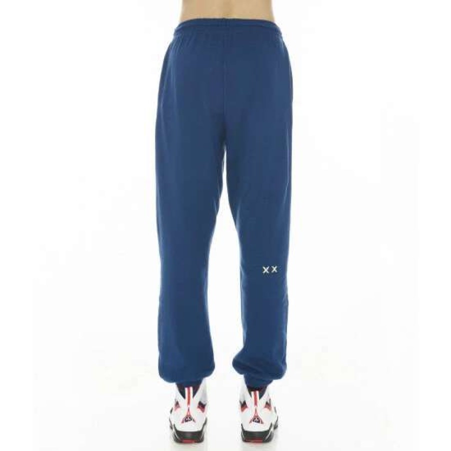 Men * | Cult Of Individuality Core Slim Sweatpant Denim & Bottoms Cobalt