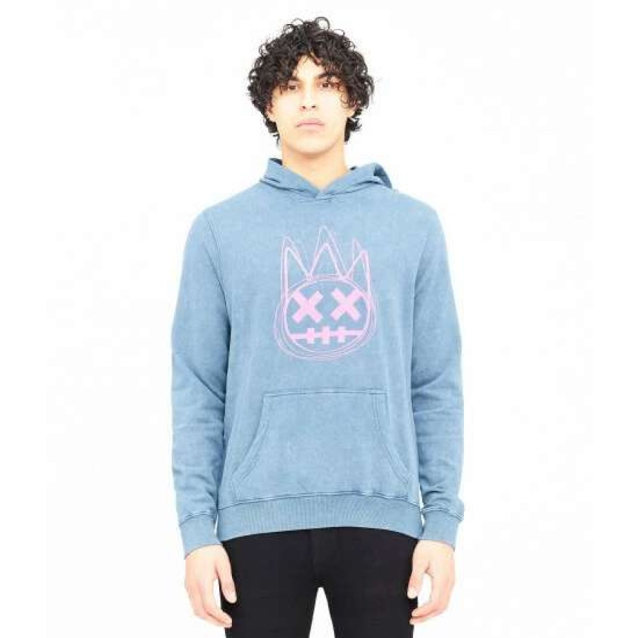 Men * | Cult Of Individuality French Terry Logo Pullover Sweatshirts, Sweaters & Hoodies Marina