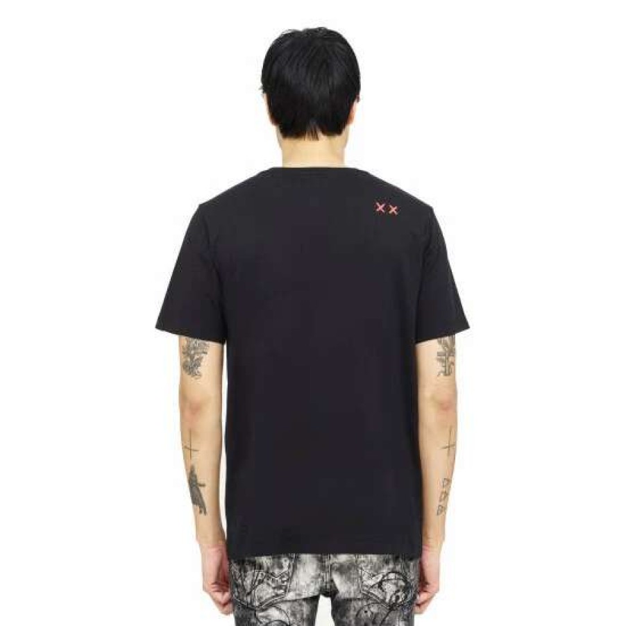 Men * | Cult Of Individuality S/S Crew T "Prince Of Darkness" T-Shirts Black