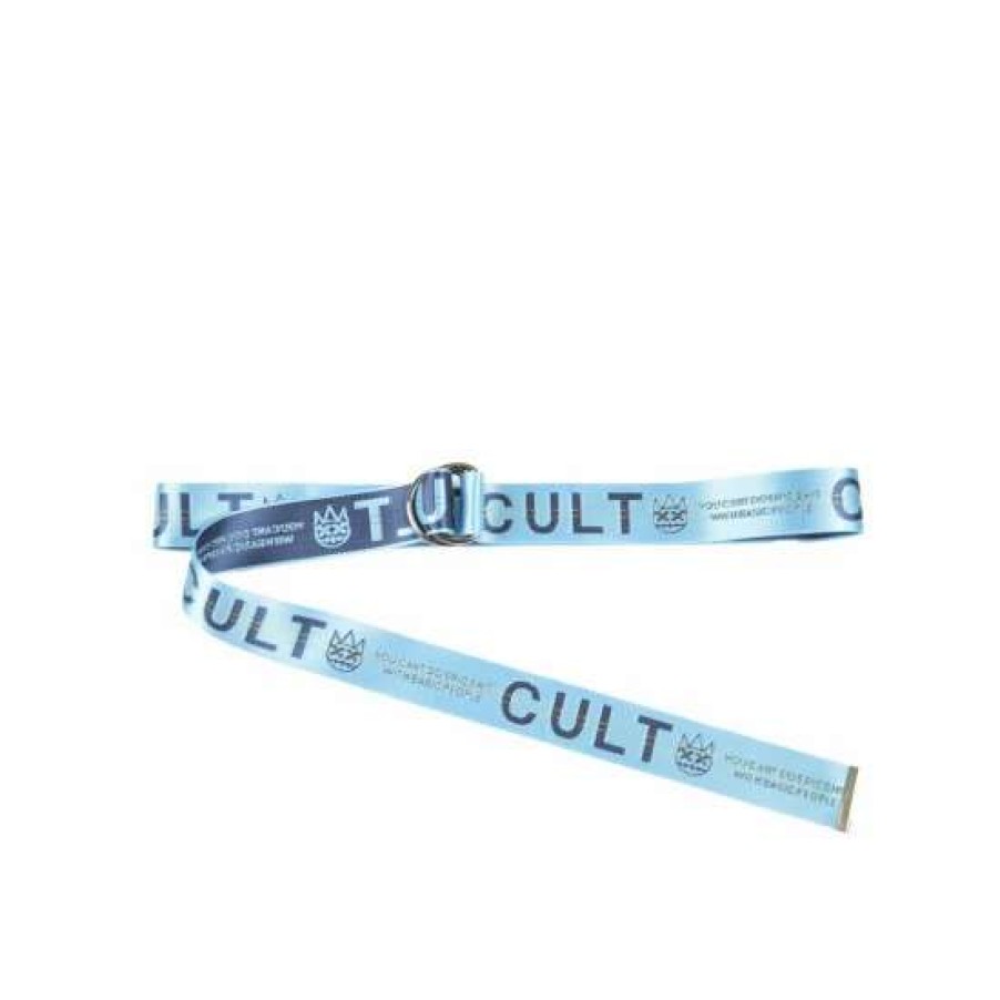 Men * | Cult Of Individuality Cult Belt Belts Baby Blue