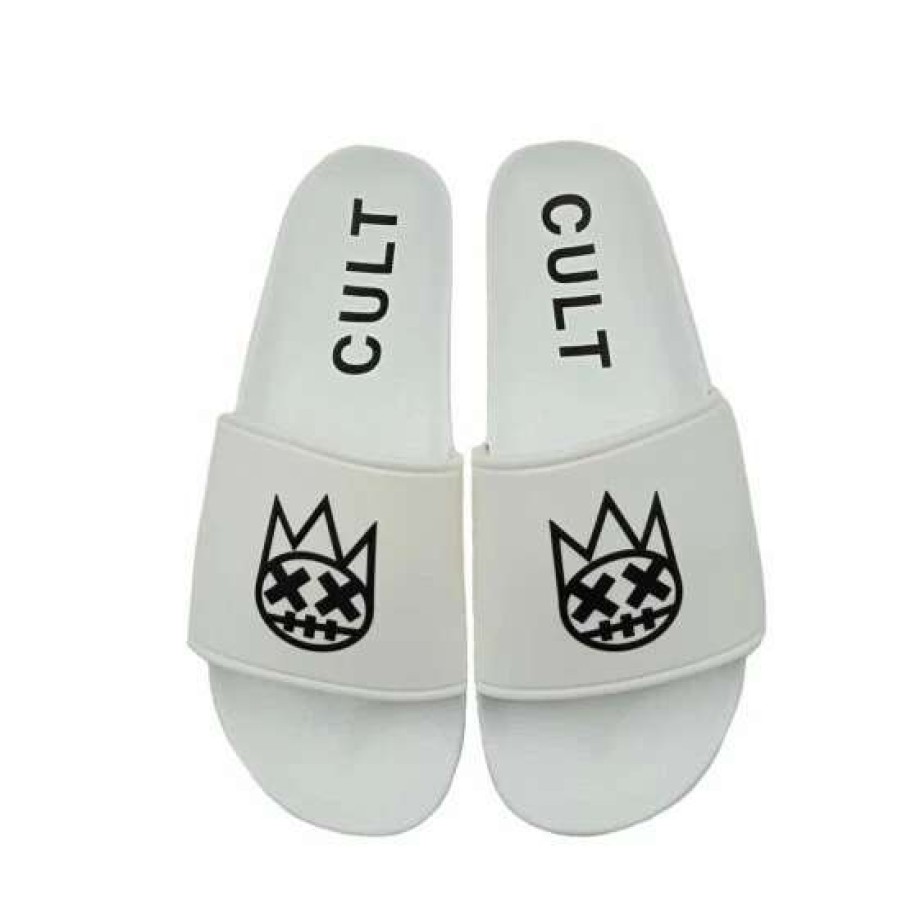 Women * | Cult Of Individuality Slide Sandals White