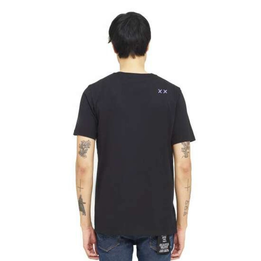 Men * | Cult Of Individuality S/S Crew T "Devils Playground" T-Shirts Black