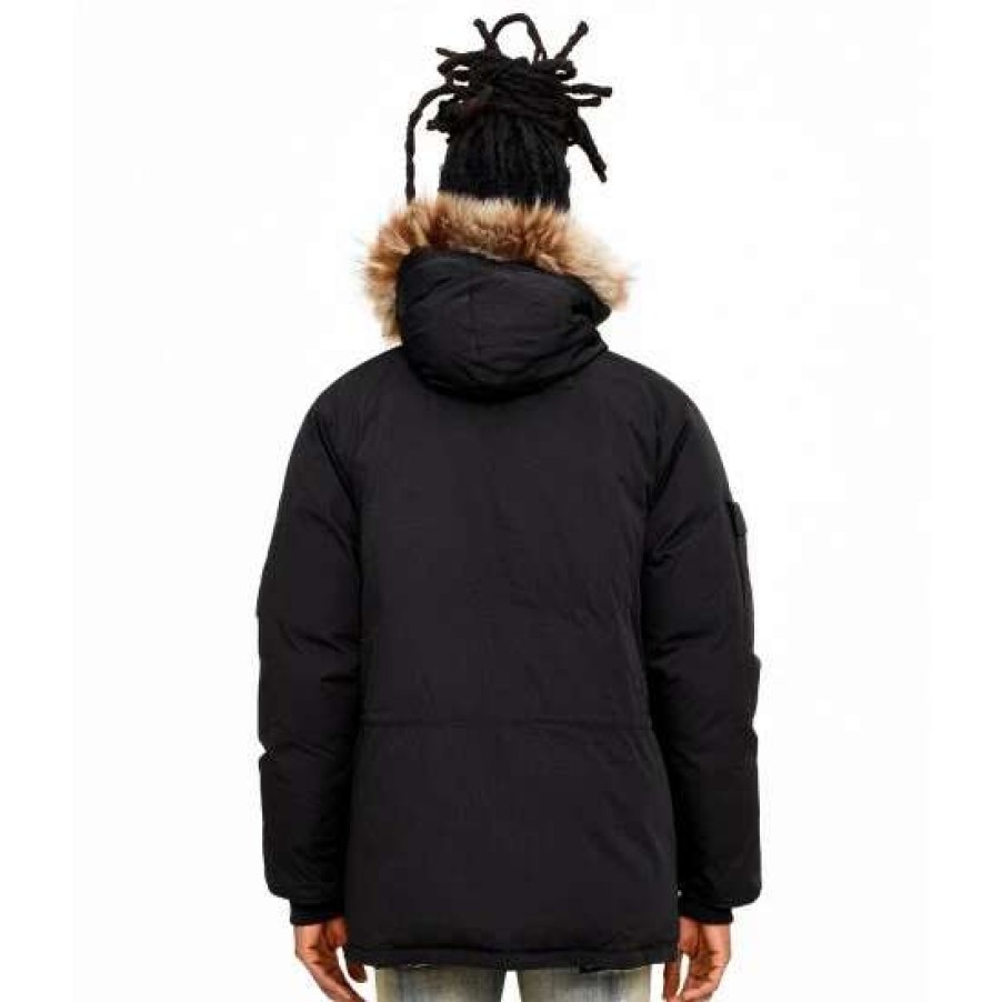 Men * | Cult Of Individuality Snorkel Jacket Coats, Jackets & Blazers Black