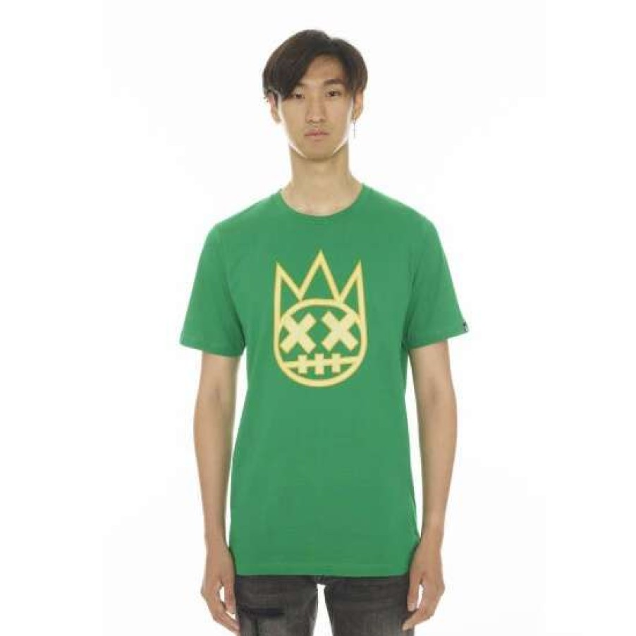 Men * | Cult Of Individuality T-Shirt Clean Shimuchan Logo Short Sleeve Crew Neck Tee T-Shirts Green