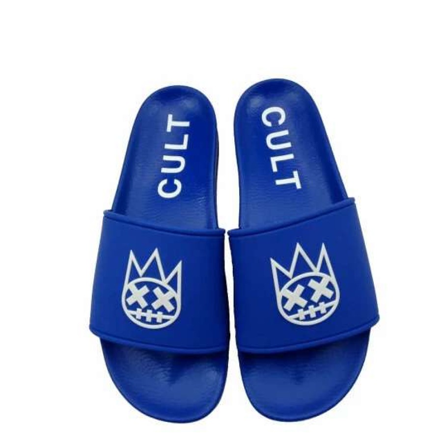 Women * | Cult Of Individuality Slide Sandals Royal Blue